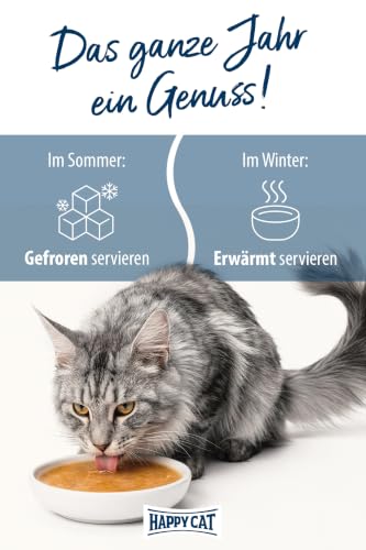Happy Cat Culinary Katzensuppe Huhn Gemüse 6x190 ml