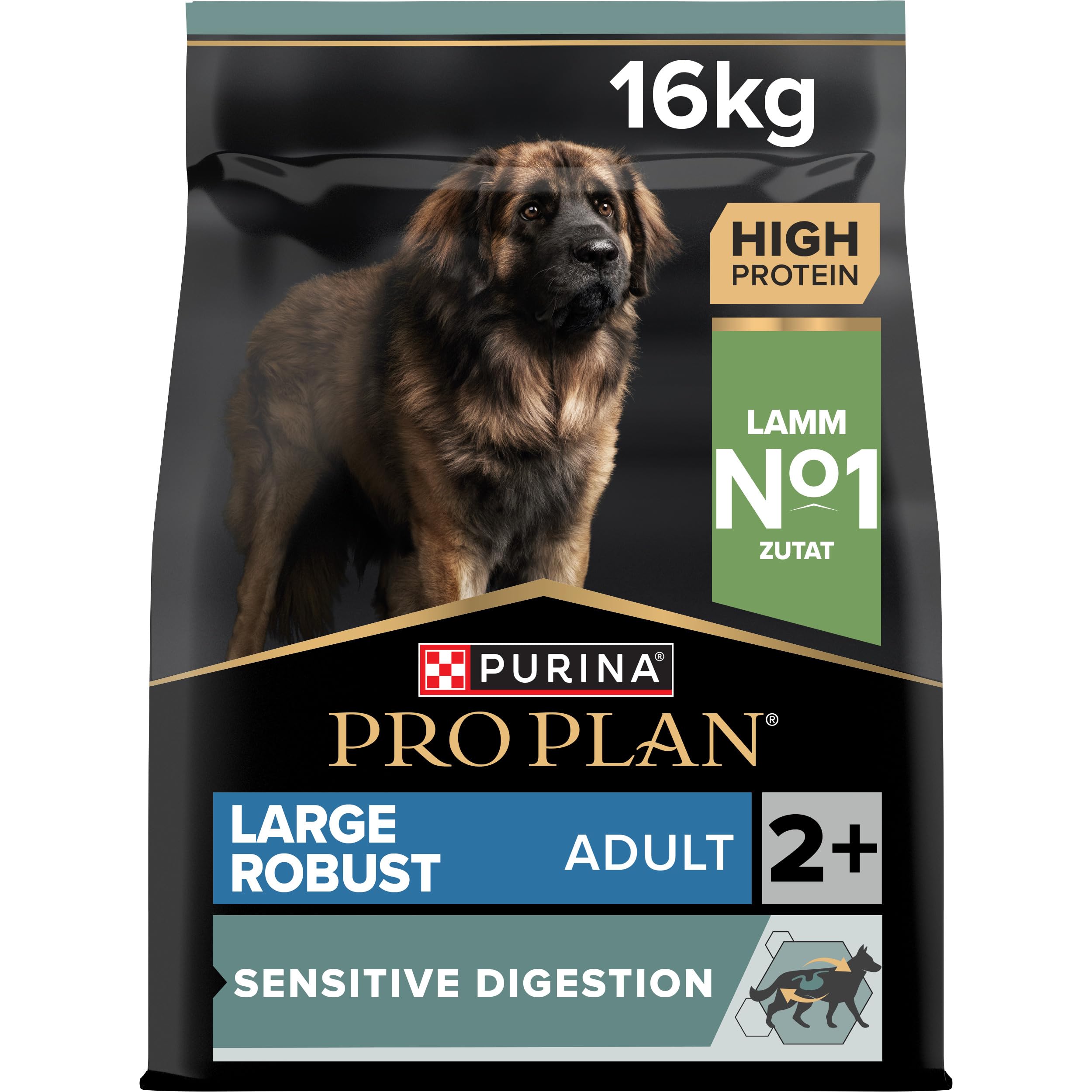 PRO PLAN Large Robust Sensitive Skin Trockenfutter Lamm 16kg