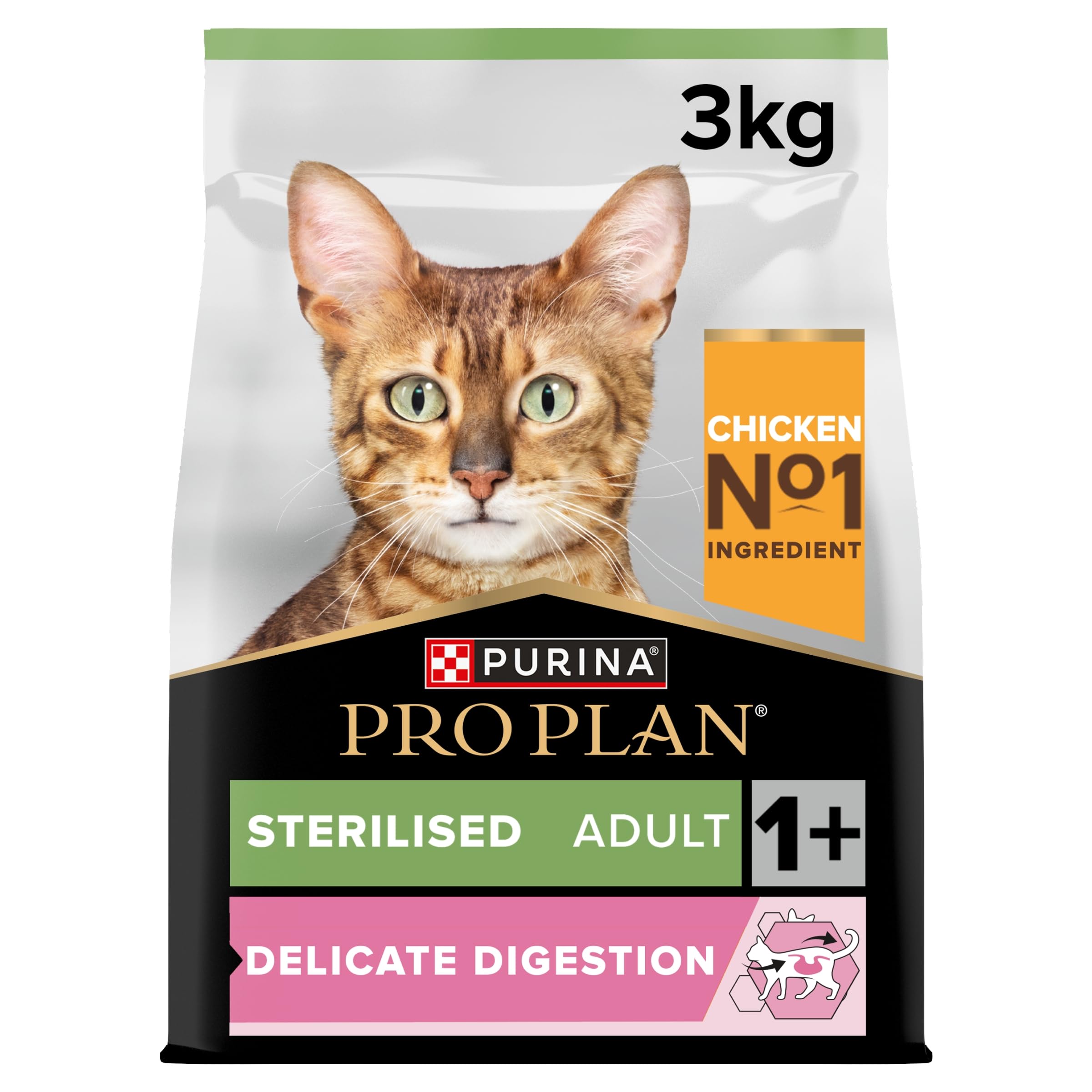 PRO PLAN Sterilised Delicate Huhn Trockenfutter 10 kg kastriert