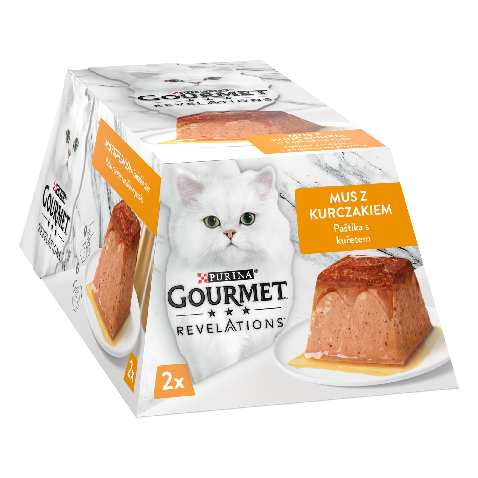 Gourmet Perle Genuss in Sauce Nassfutter Huhn 2 x 57 g