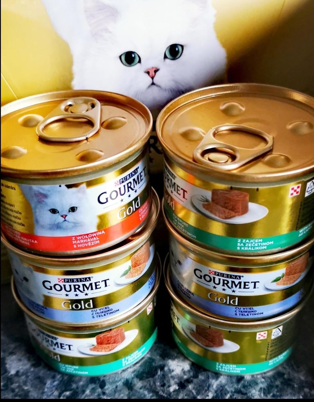 Gourmet Raffiniertes Ragout Nassfutter Mix 96x85 g