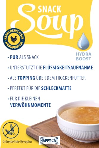 Happy Cat Culinary Katzensuppe Huhn 6x190 ml getreidefrei