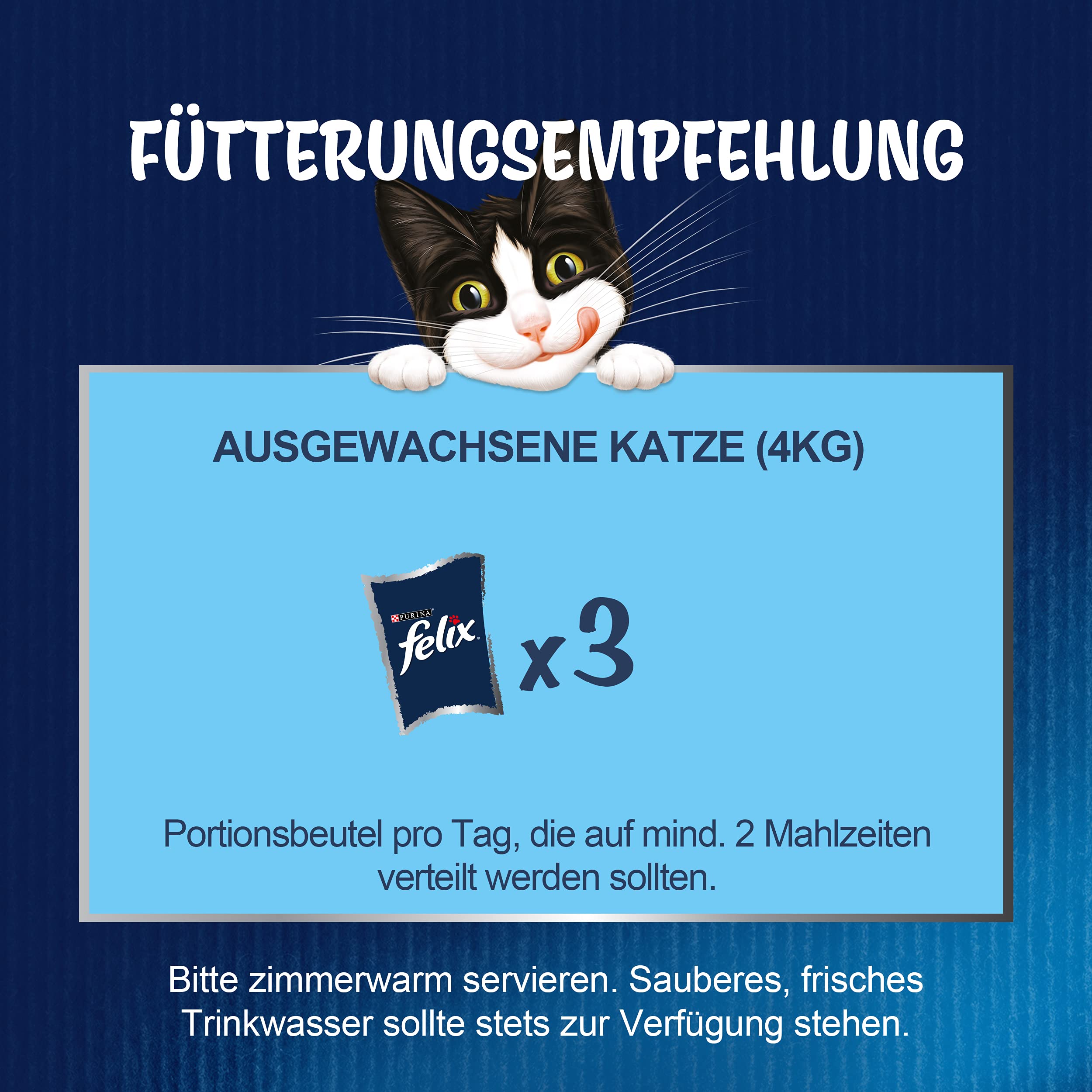 FELIX So gut wie es aussieht Senior Nassfutter Gelee Mix 72x85g