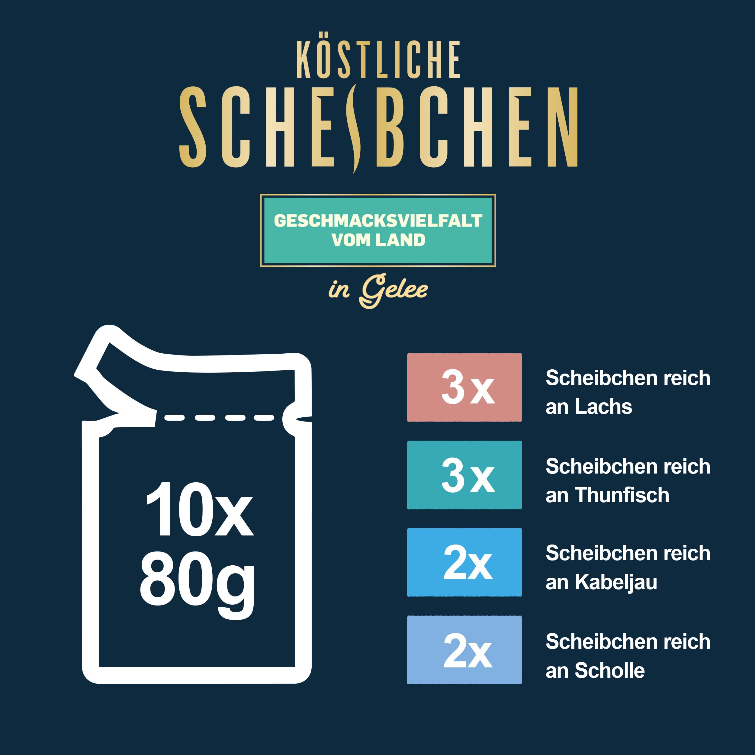 FELIX So gut wie es aussieht Scheibchen Fisch 60x80g