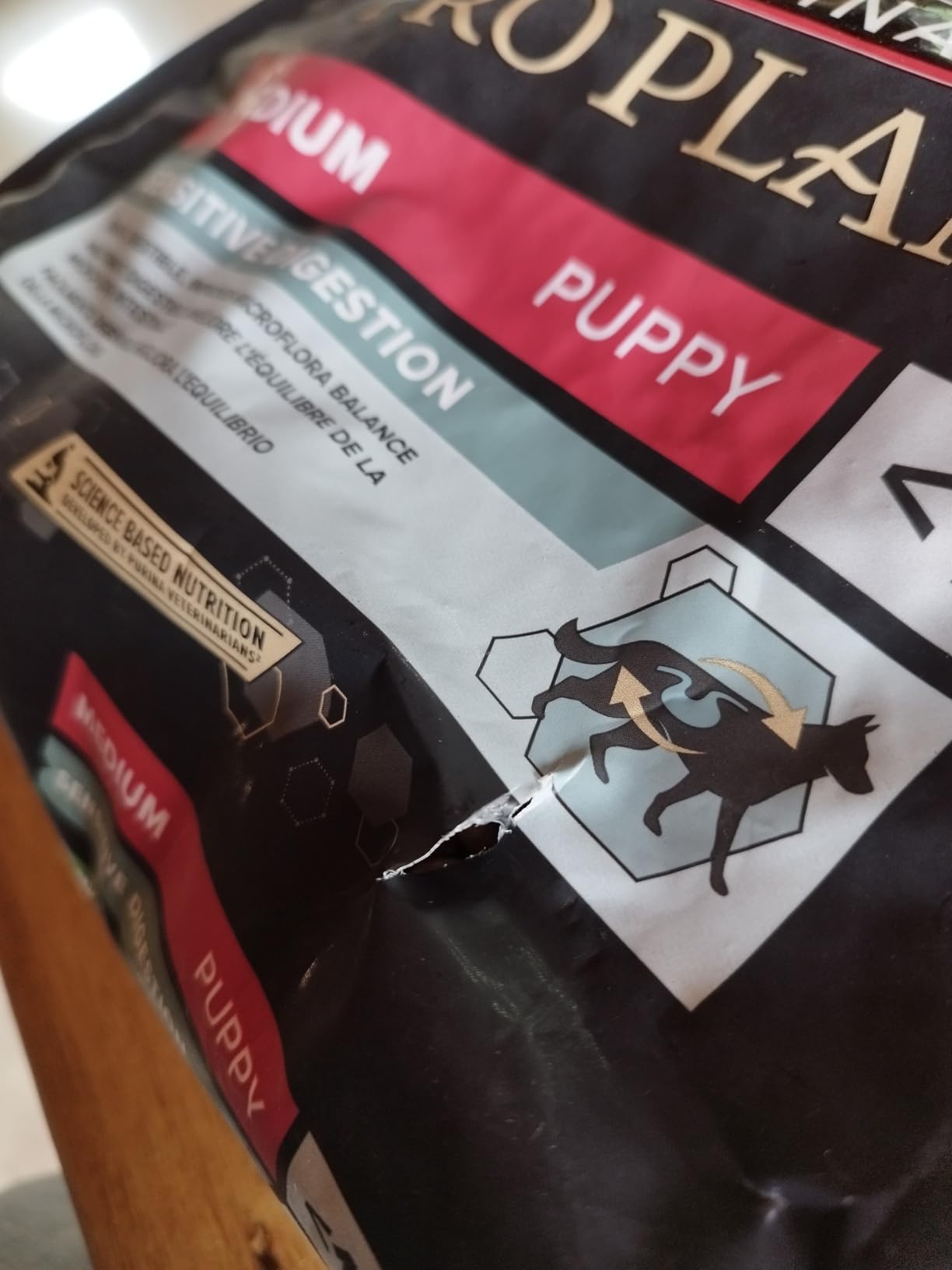 PRO PLAN Medium Puppy Sensitive Lamm Trockenfutter 3 kg Welpen