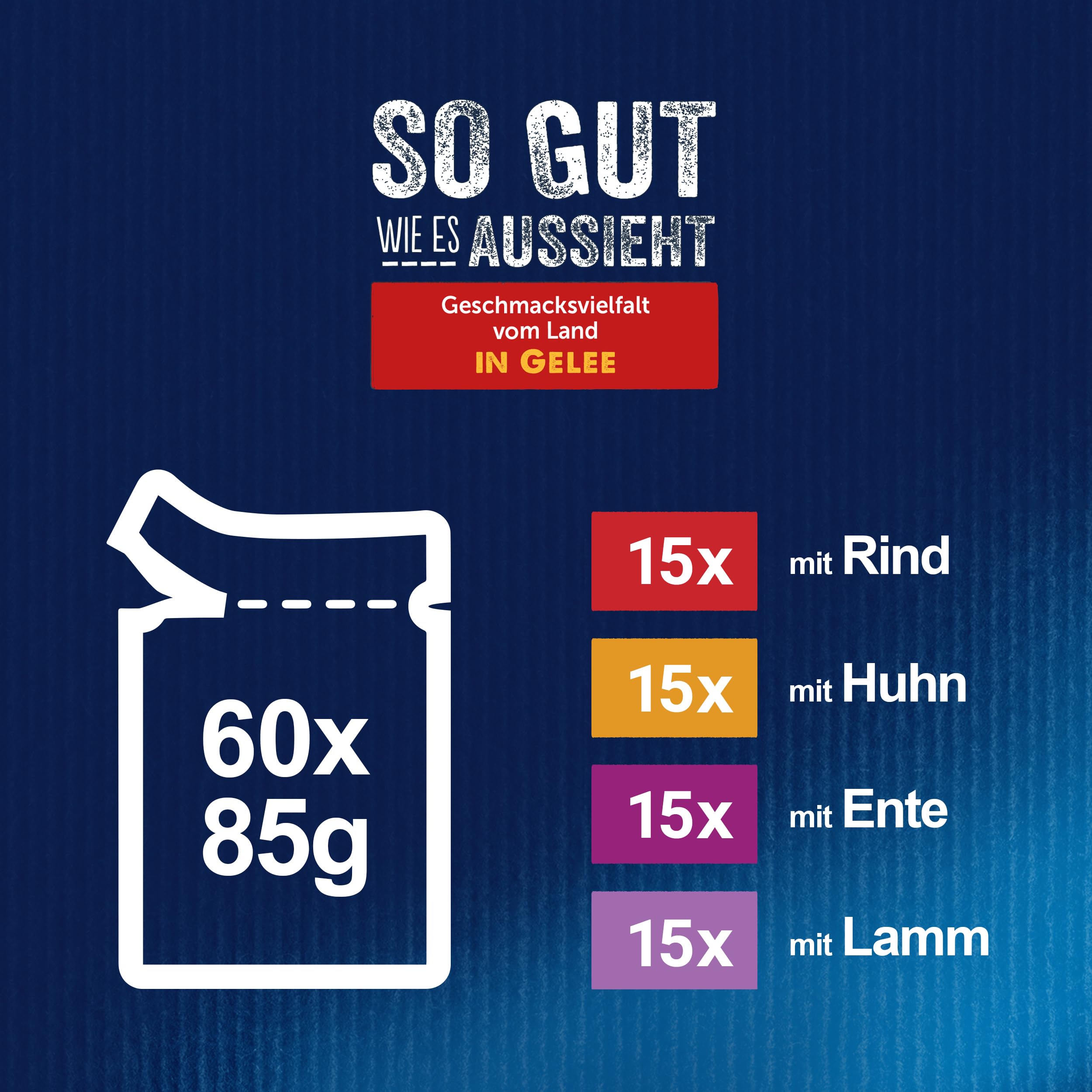 Felix So gut wie es aussieht Nassfutter Fleisch 120x85g Gelee
