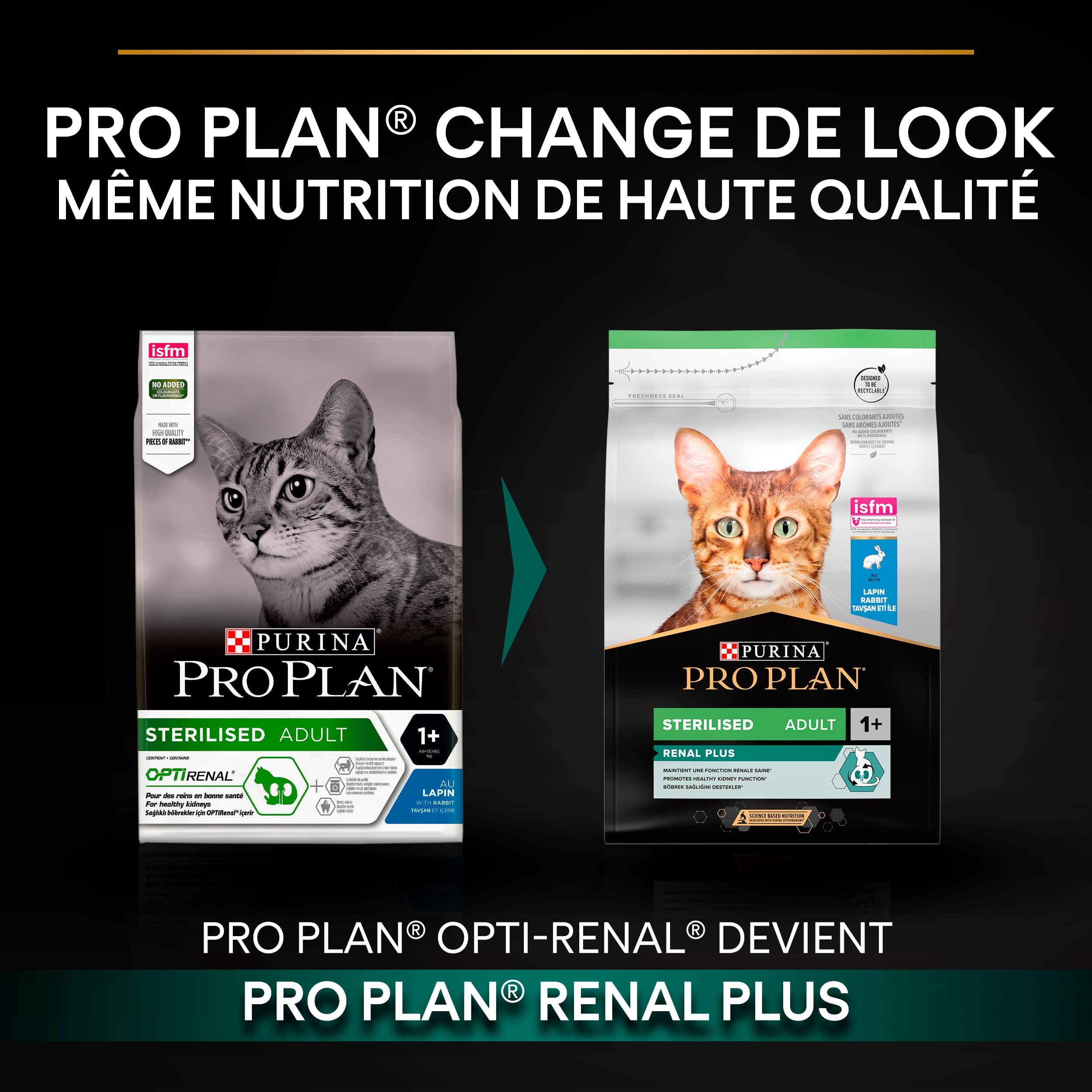 Pro Plan Sterilised Trockenfutter Kaninchen 400g 41% Protein