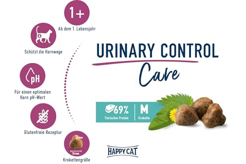 Happy Cat Care Urinary Control M Trockenfutter 10kg glutenfrei