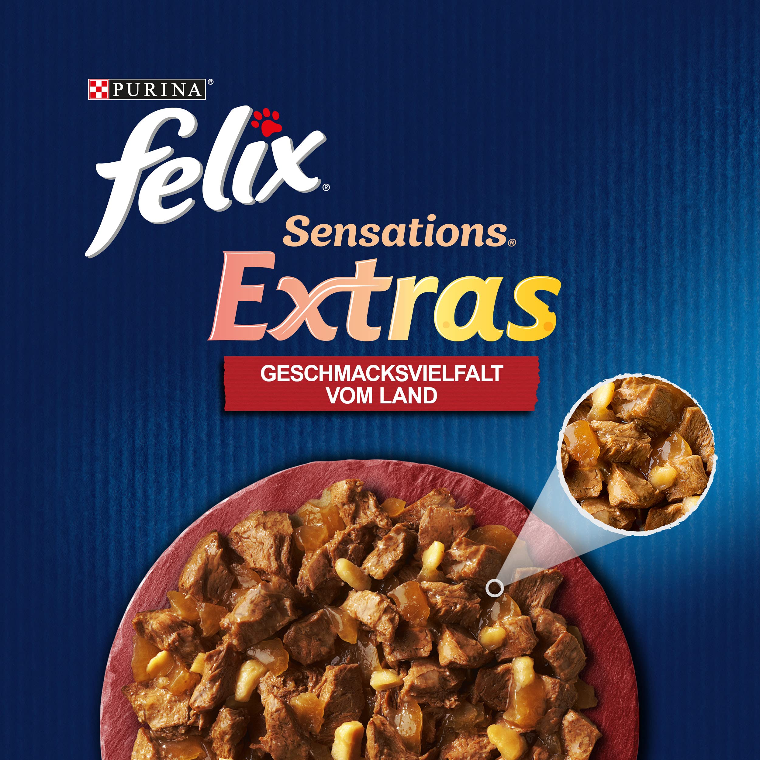 FELIX Sensations Extras Nassfutter Mix Gelee 72x85g