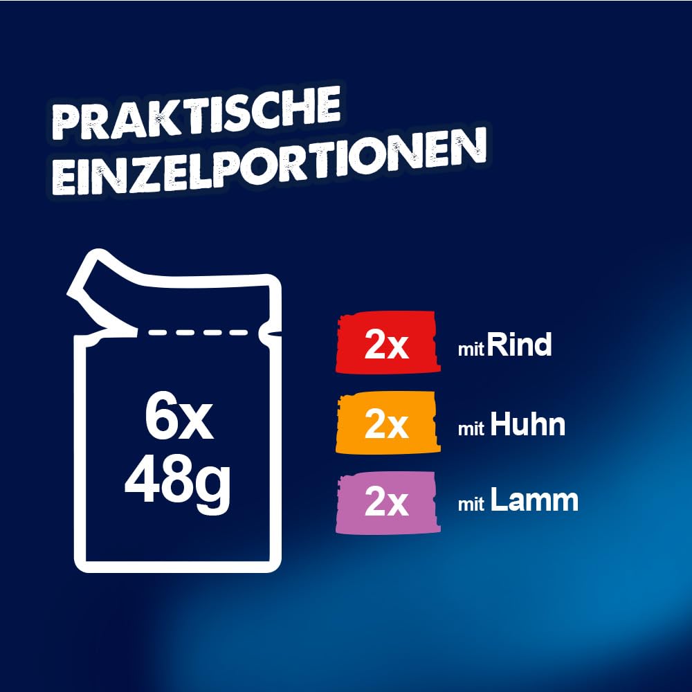 FELIX Soup Time Katzensuppe vom Land Rind 6er