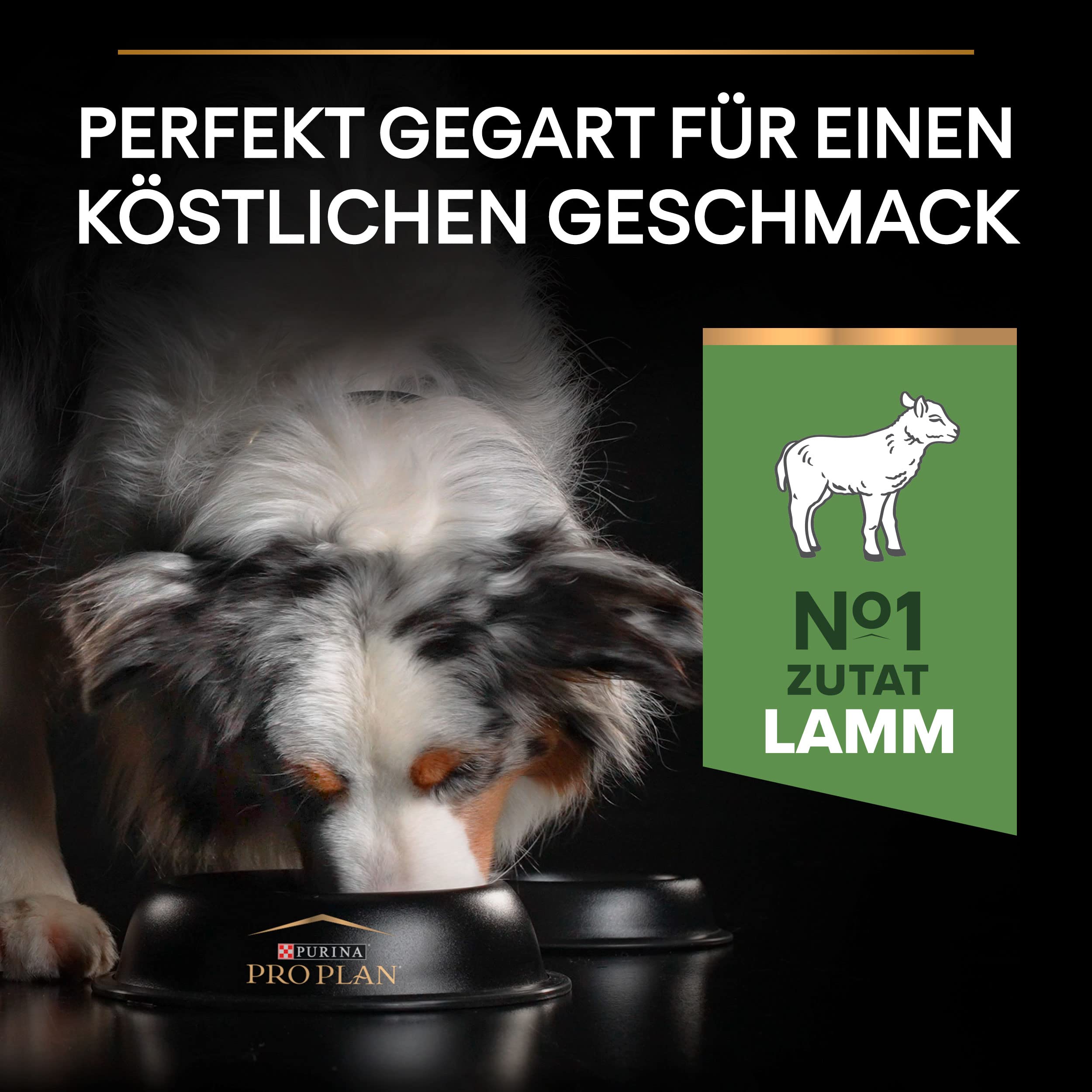 PRO PLAN Medium Adult Sensitive Lamm Trockenfutter 3 kg sensibel