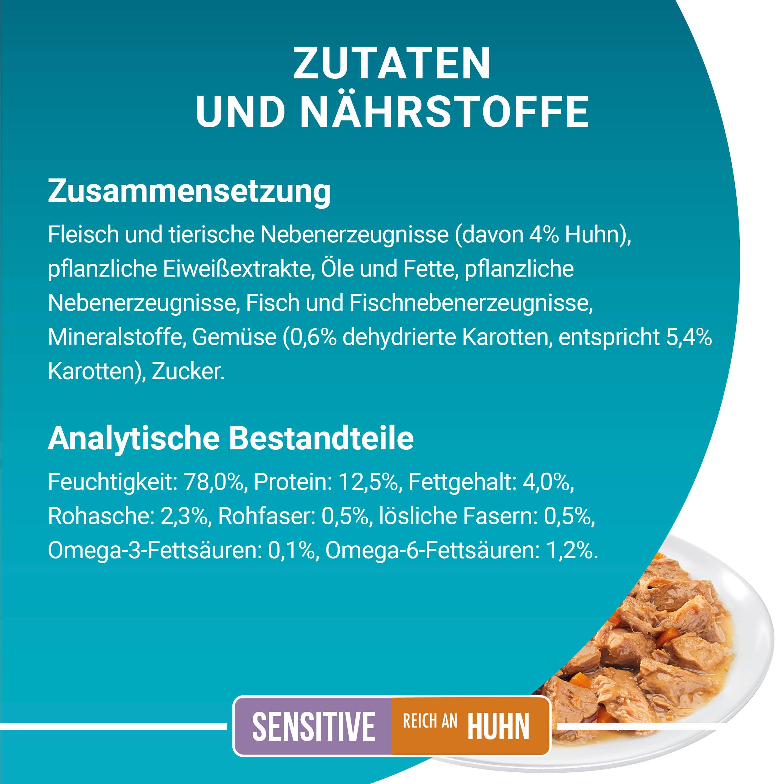 Purina One Bifensis Sensitive Nassfutter Huhn 26x85g